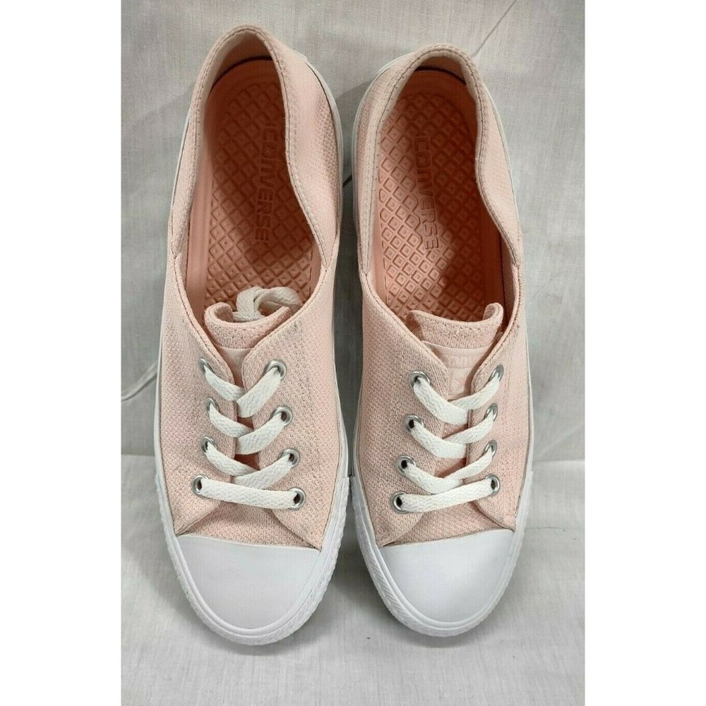 Converse All Star Ladies Vapor Pink Ox Sneaker Size 8 Womens Shoe Chuck